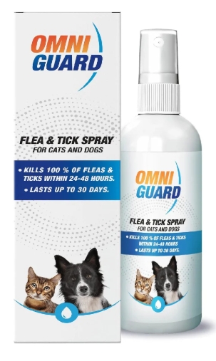 Omni Guard - Flea + Tick Spray - 250 Ml