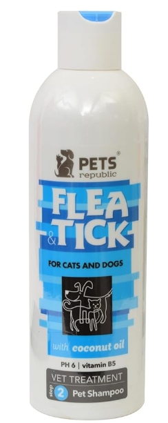Pets Republic - Flea + Tick - With Coconut Oil
