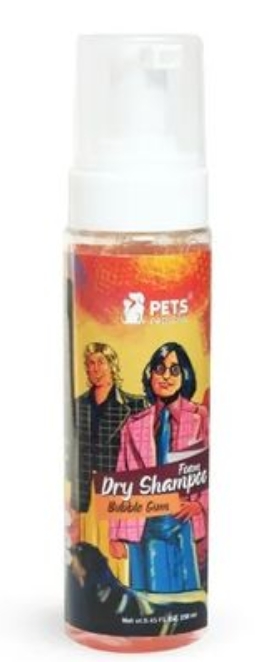 Pets republic Dry Foam Shampoo Bubble Gum 250ml