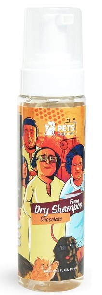 Pets republic Dry Foam Shampoo Choclate 250ml