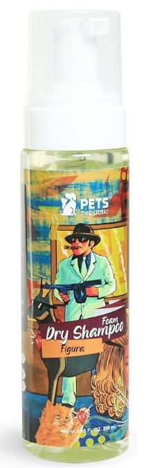Pets republic Dry Foam Shampoo Figura 250ML
