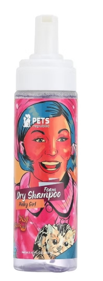 Pets republic Dry Foam Shampoo Pinky Girl 250ML