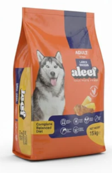 Aleef - Dry Food - For Adult Dog - 15 kg - Animal Proten