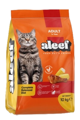 Aleef - Dry Food - For Adult Cats - 10 kg - Animal Proten