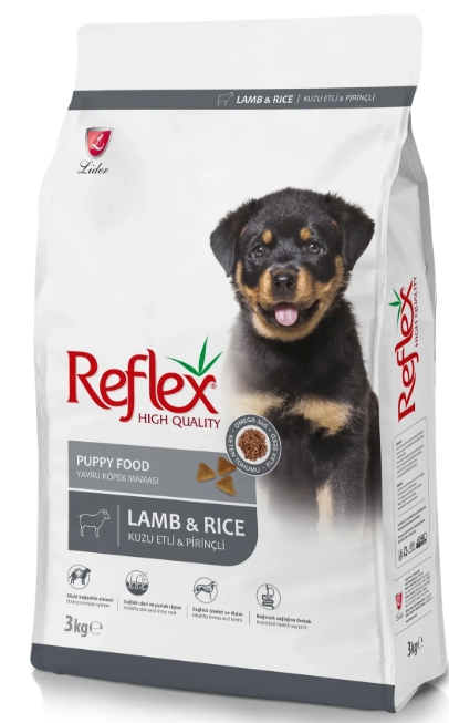 Reflex - Dry Food - For Puppy Dogs - 3 kg - Lamb & Rice