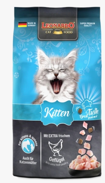 Leonardo - Dry Food - For Kitten Cats - 7.5 kg - Chicken