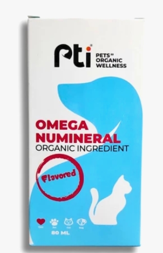 [pti-00006] Pti - Pets Organic Wellness - For Cats - Omega Numinera - 80 ml