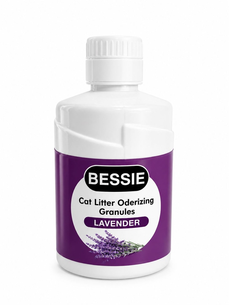 Bessie - Cat Litter Oderizing Granules - 400 Gm - Lavender