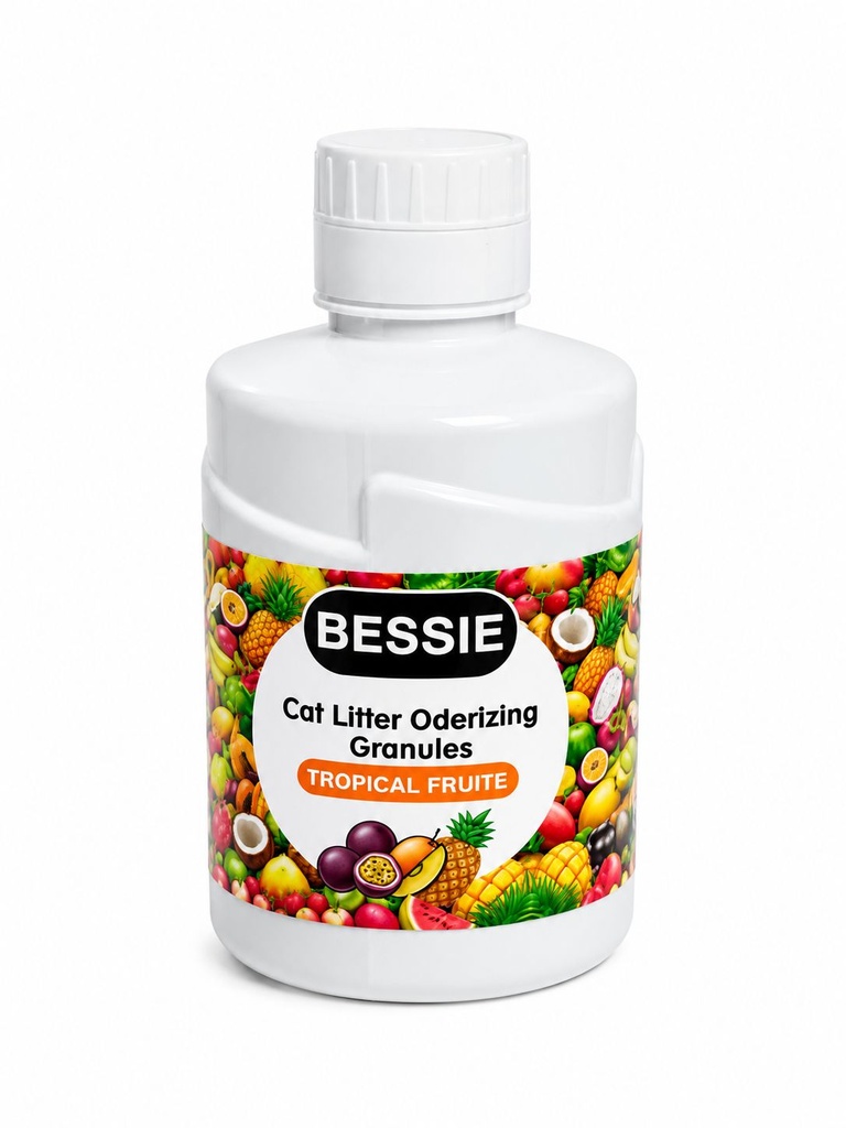 Bessie - Cat Litter Oderizing Granules - 400 Gm - Tropical Fruite
