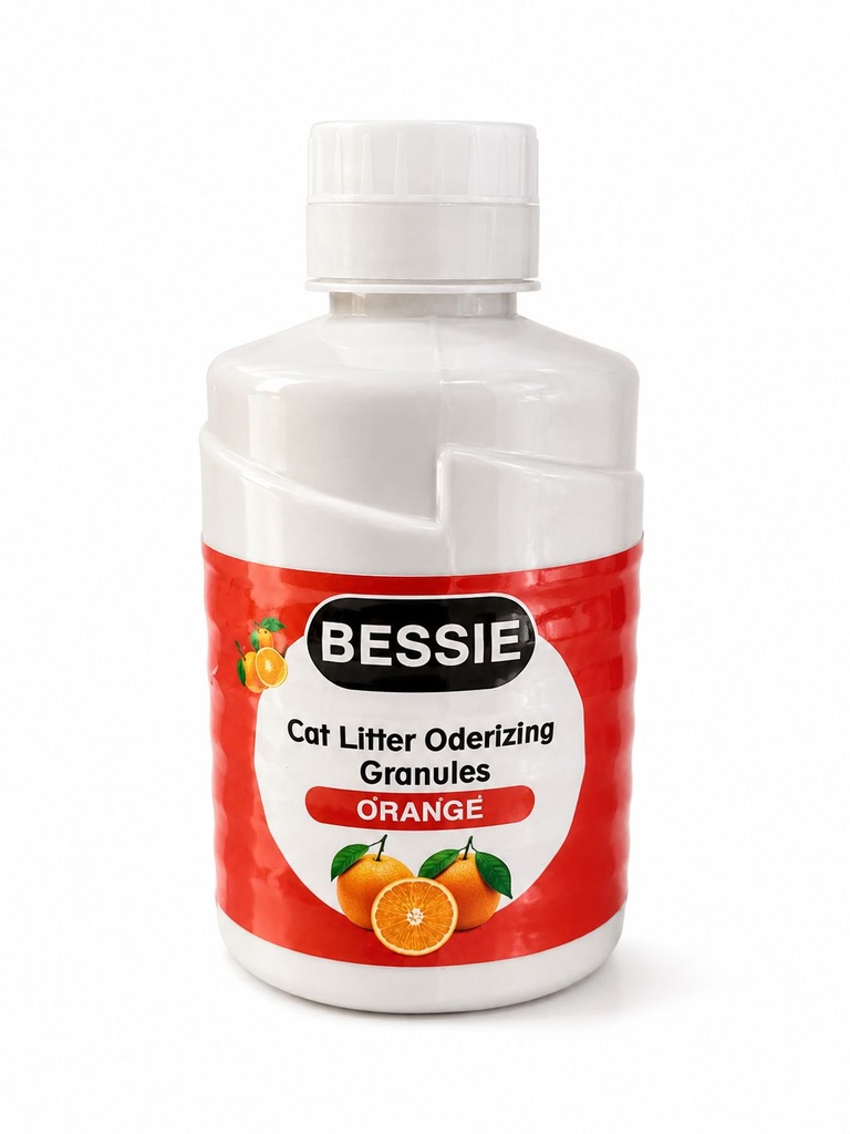 Bessie - Cat Litter Oderizing Granules - 400 Gm - Orange