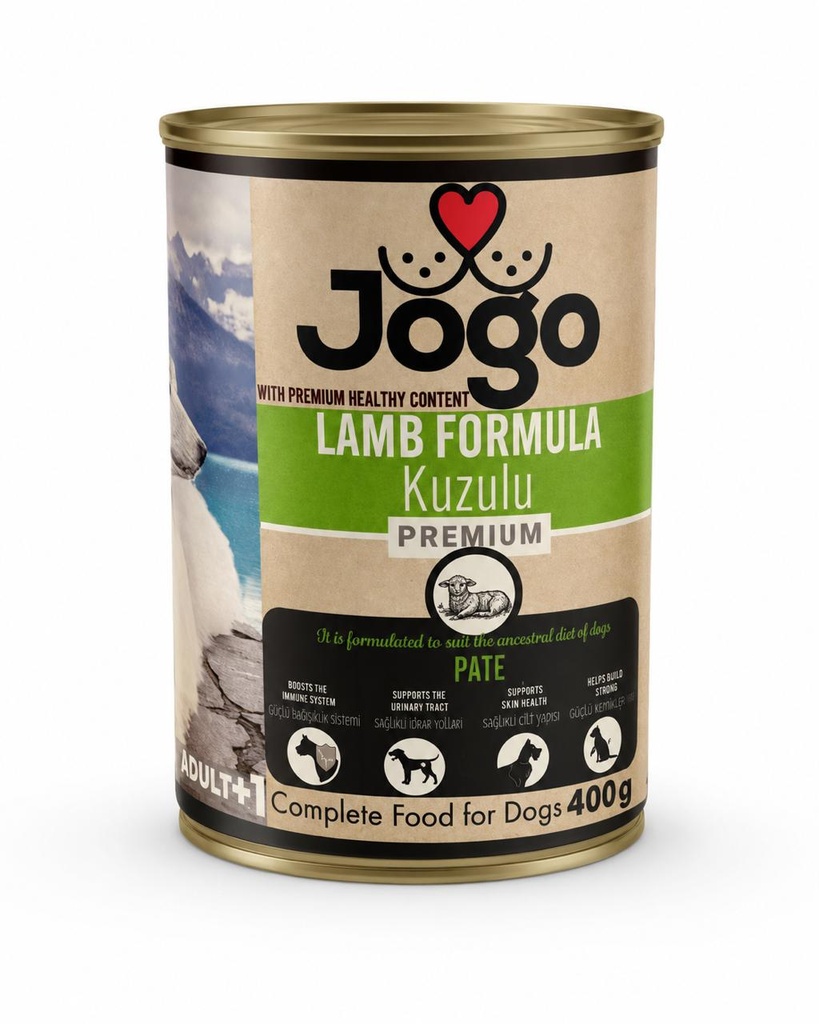Jogo Pate - Can Food - Adult Dog - Lamb 400 gm