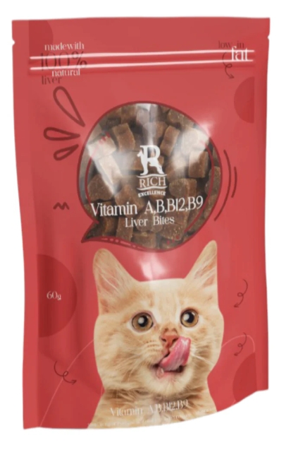 Cat Bites - Liver 60g