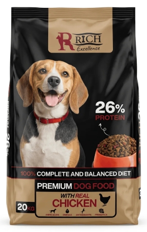 Rich Excellence Dry Food For Dogs 20 Kg