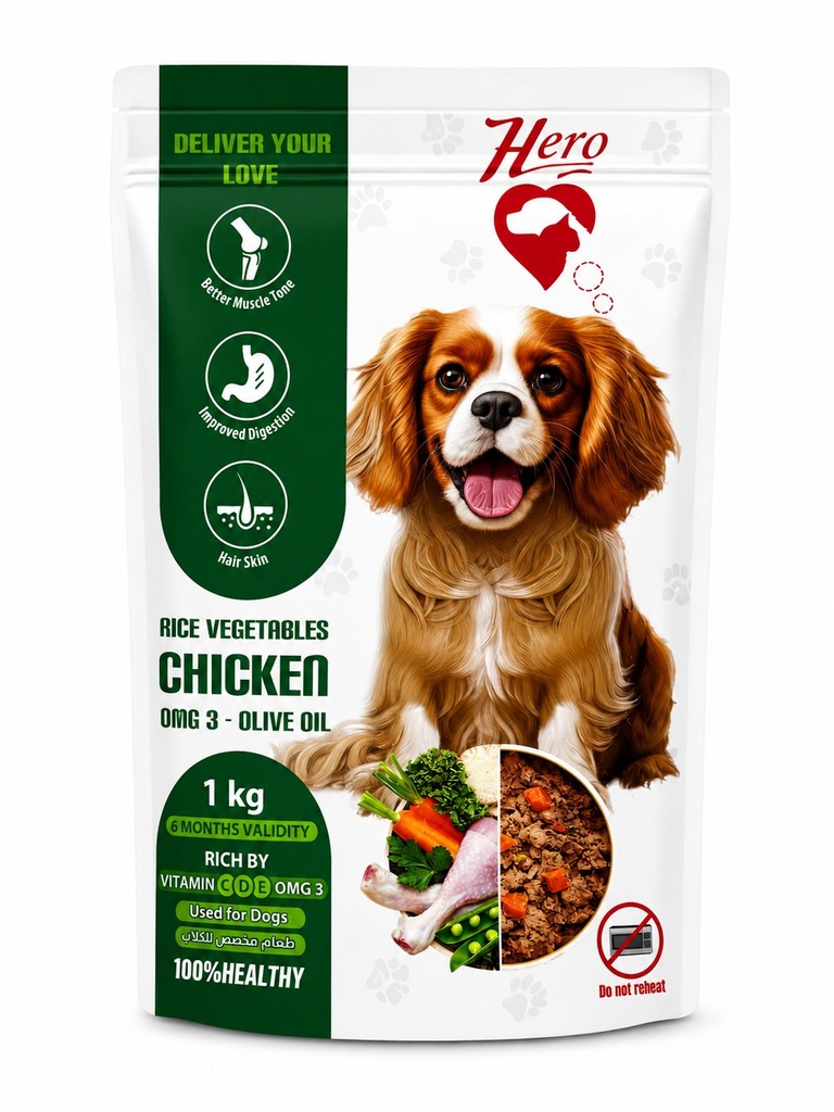 hero dog  Chicken 1 Kg