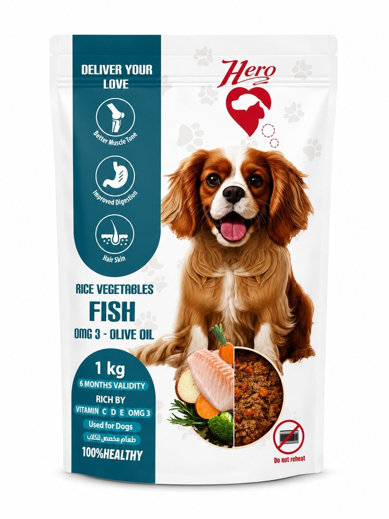 hero dog Fish 1 Kg