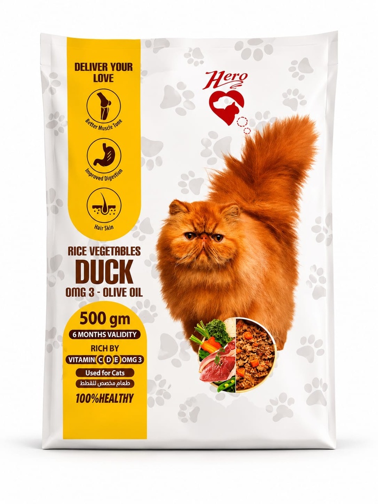 hero cat Duck 500 gm
