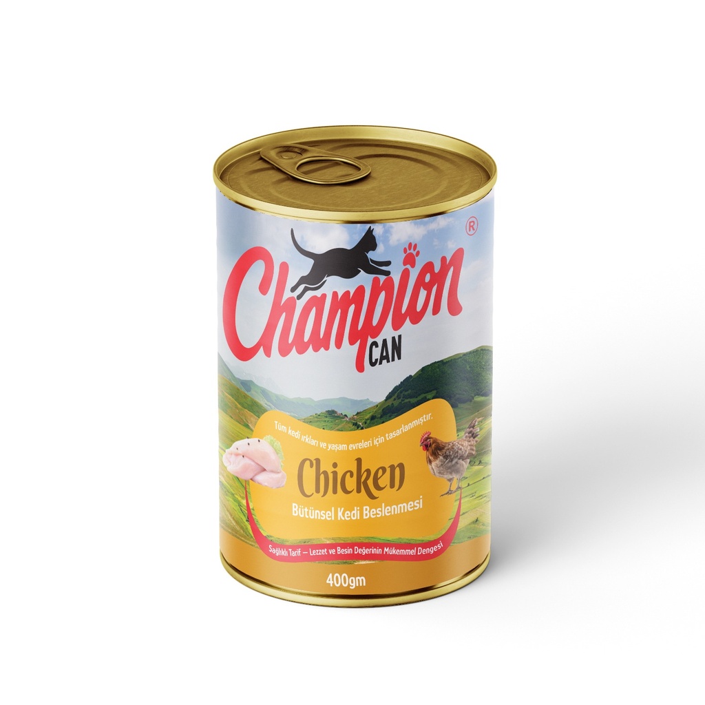 Champion Chunks Can Food For Adult Cat Chicken 400 GM