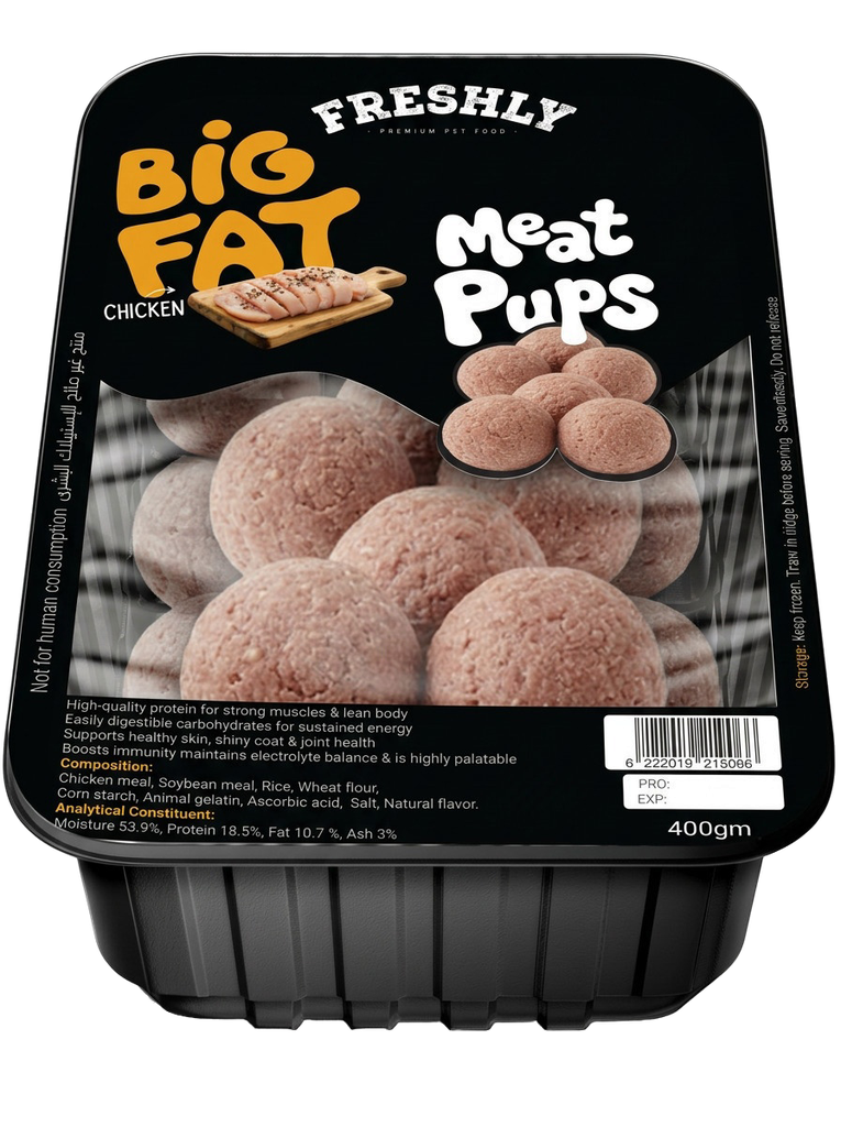 [fmb00004] Freshly Meat Pups Chicken 400gm