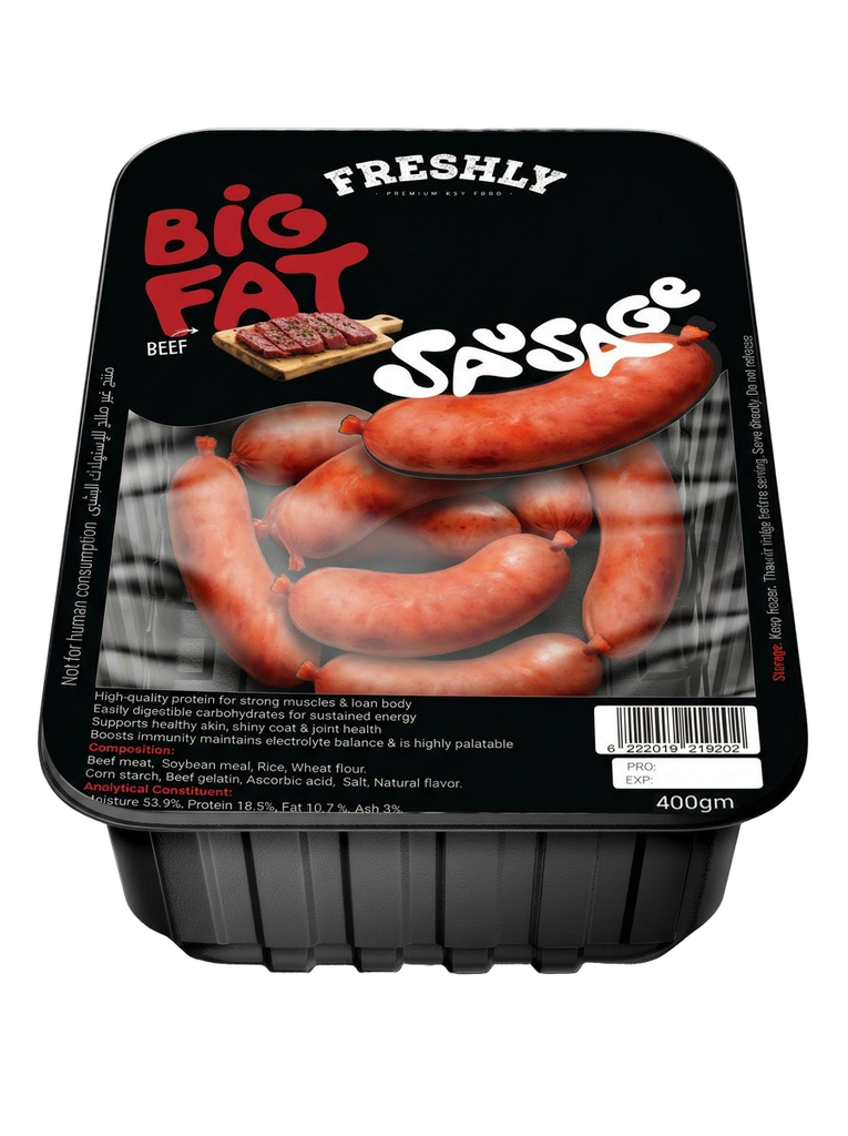 [fmb00005] Freshly Sausage Beef 400 gm