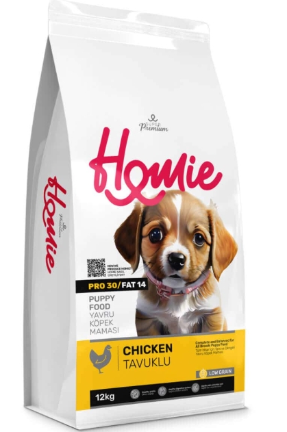 Homie - Dry Food - Super Premium - For Puppy Dogs - 12 kg - Chicken