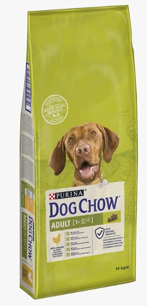 Purina - Dog Chow - Dry Food - For Adult Dog - 14 kg - Chicken