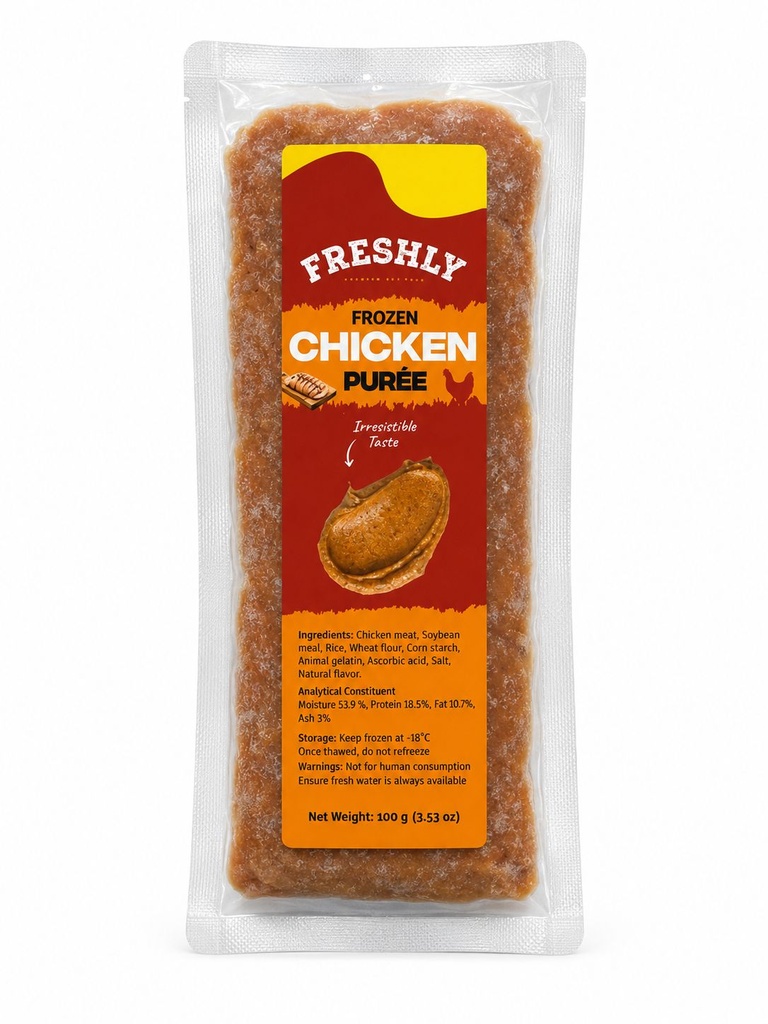 [fmb00107] Freshly Puree 100 gm Chicken سادة
