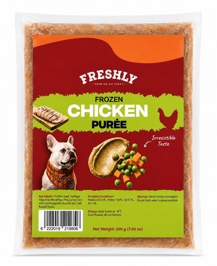 Freshly Puree 500 gm Chickenبالخضار