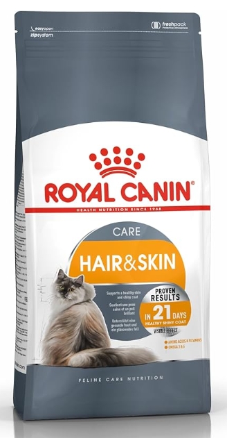 [313130] Royal Canin - Dry Food - Hair & Skin Cats - 4 KG