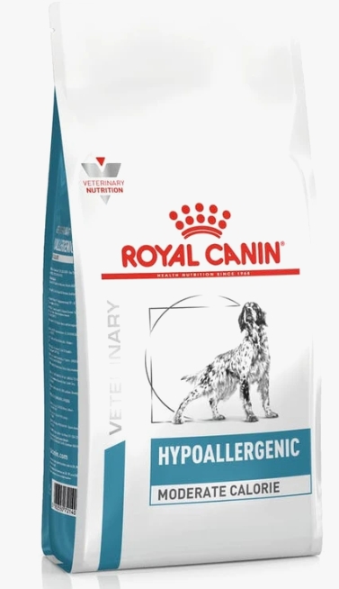Royal Canin - Dry Food - Hypoallergenic Moderate Callorie Dogs - 7 KG