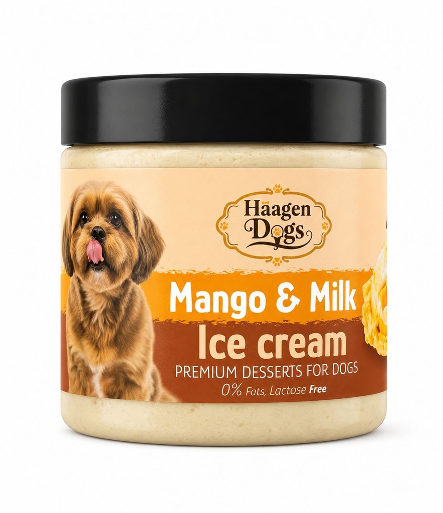 ice cream mango&milk 500 gm