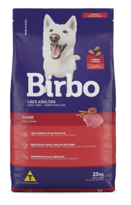 Birbo - Dry Food - For Adult Dogs - 25 kg - Meat- by kg