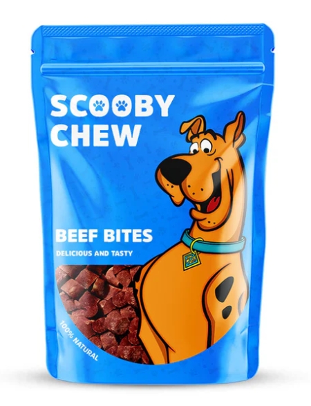 Scooby Chew - Dog Traets - 120 gm - Beef Bites