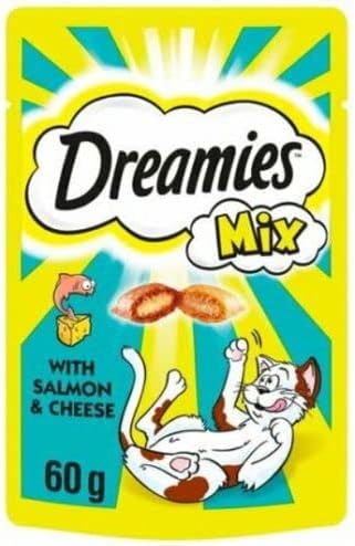 Dreamies - Cat Treats - 60 gm - Salmon & Cheese