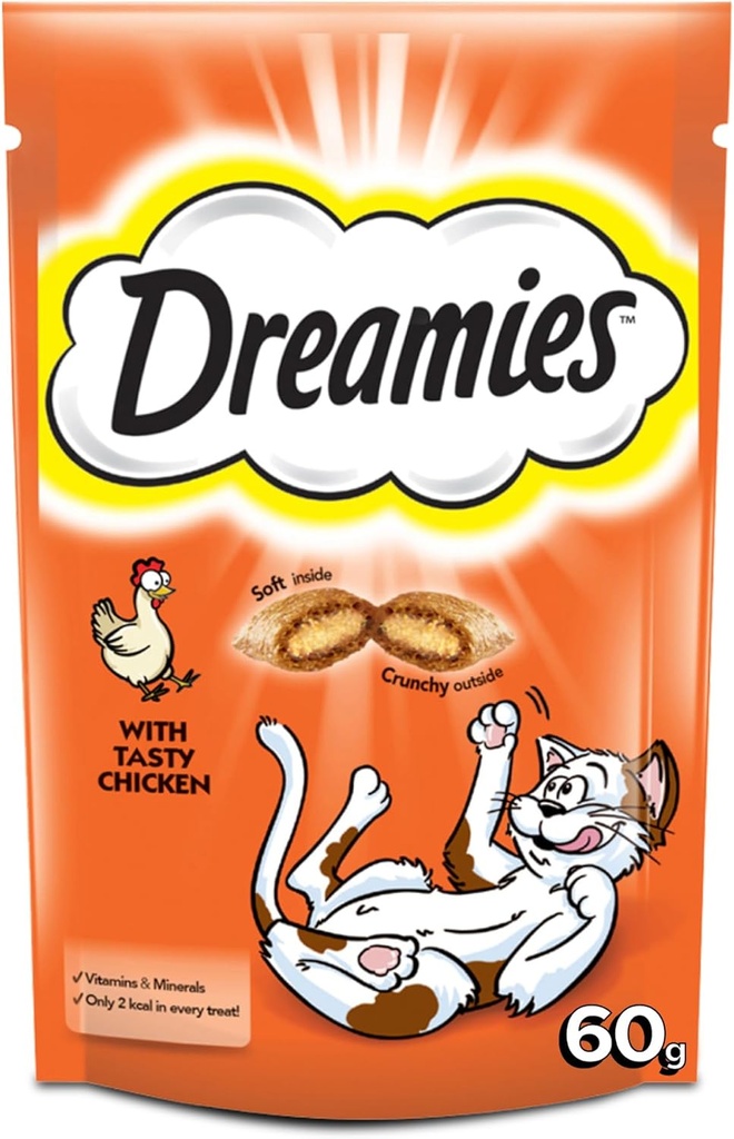 Dreamies - Cat Treats - 60 gm - Chicken