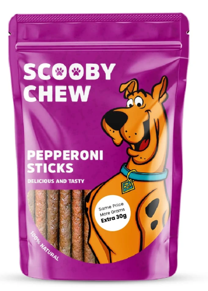 Scooby Chew - Dog Traets - 30 gm - Pepperoni Sticks