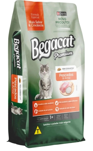 Begacat - Dry Fod - For Adult Cats - 7 Kg - Fish