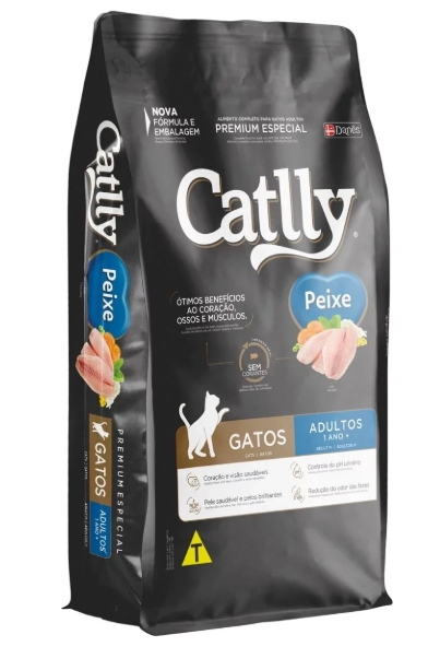 Catlly - Dry Fod - For Adult Cats - 1 Kg - Fish