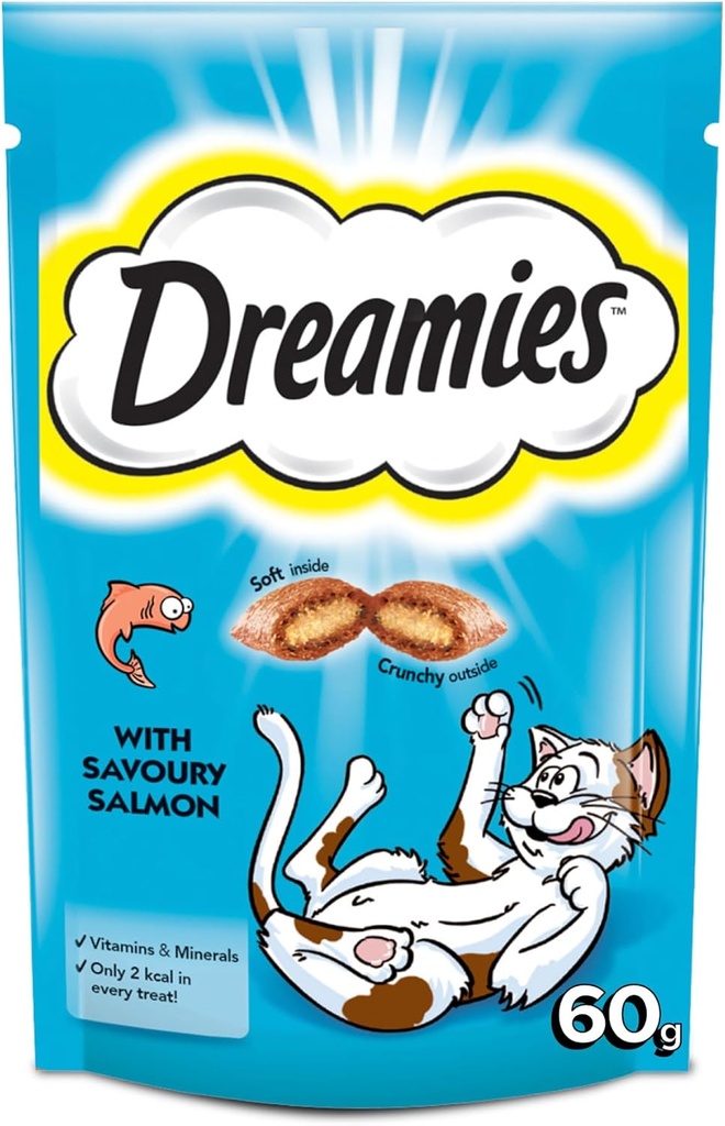 Dreamies - Cat Treats- 60 gm - Salmon