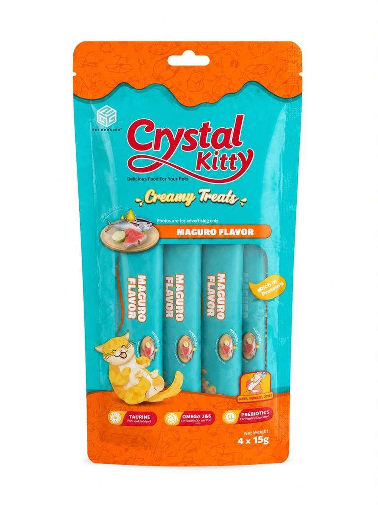 Crystal Kitty - Cat Treats - Maguro - 4 Pcs