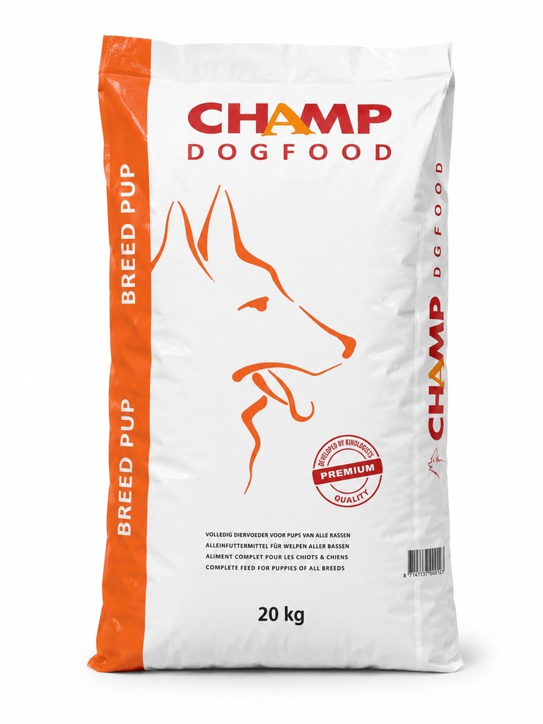 champ dog breed pup 20kg